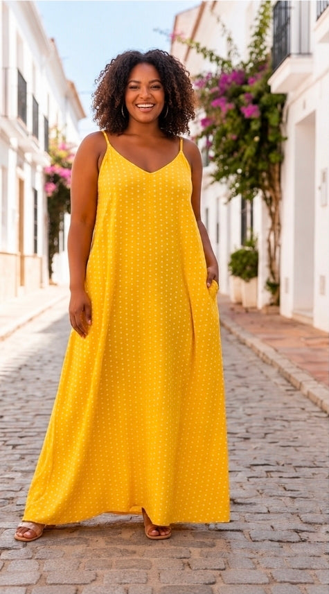 Polka Dot Maxi